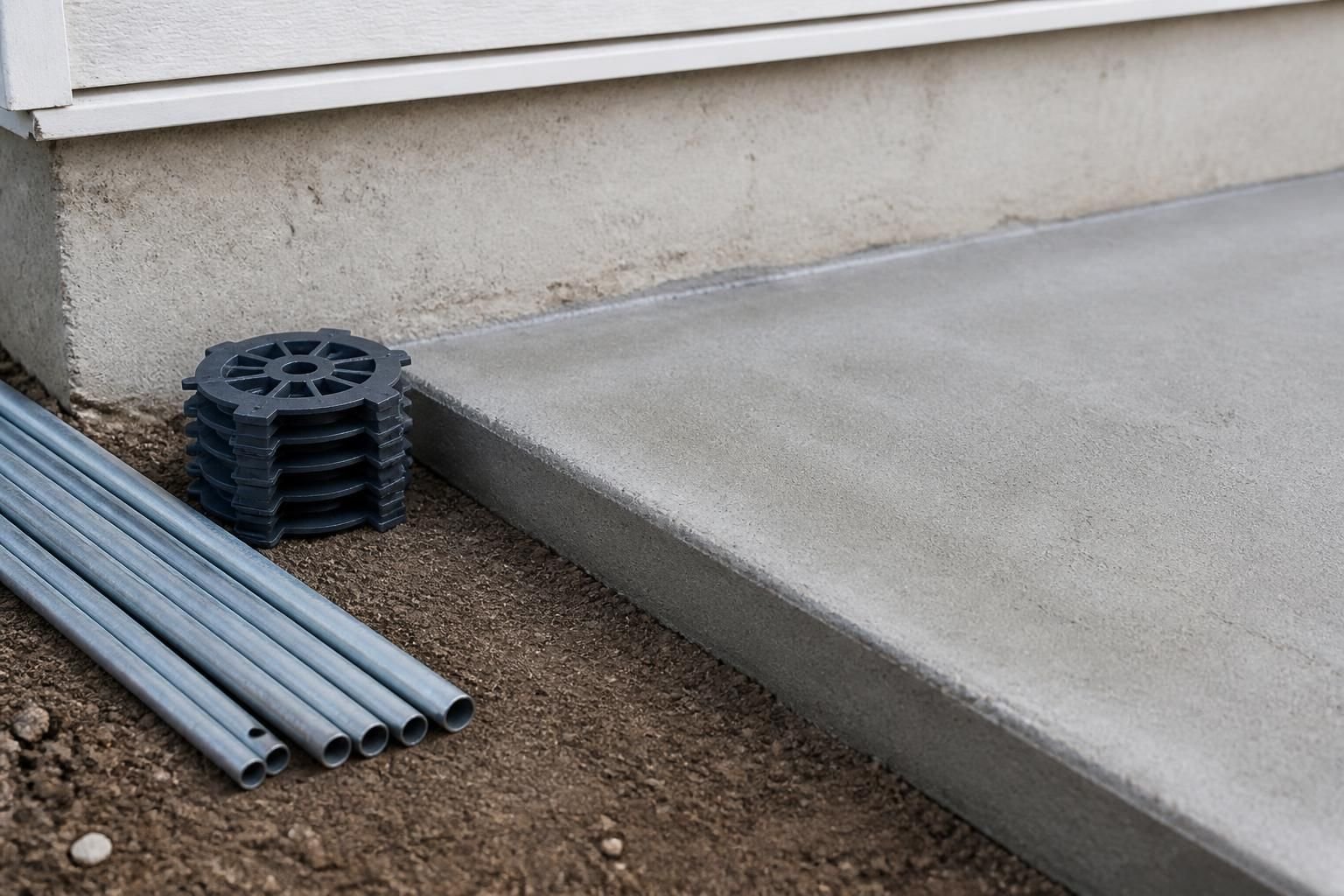 Sugar Land Solid Foundation Repair work detail